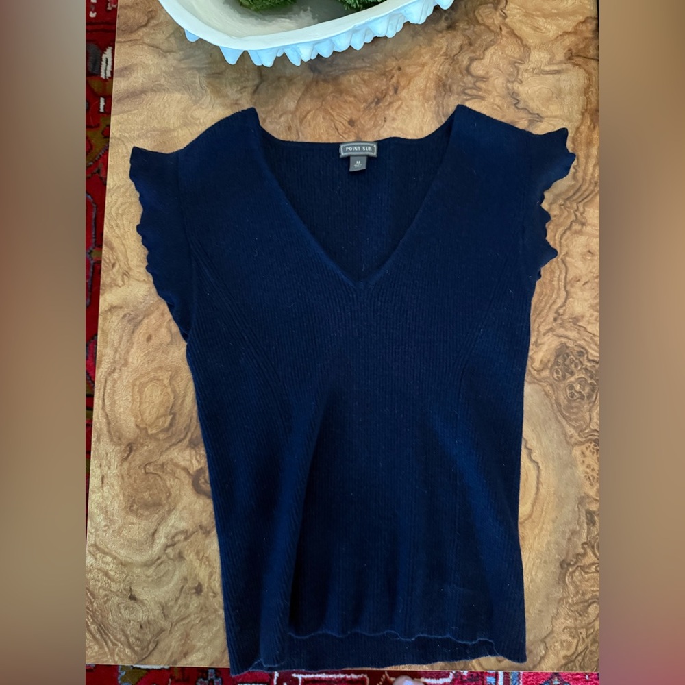 J Crew Point Sur Short Sleeve Sweater Top